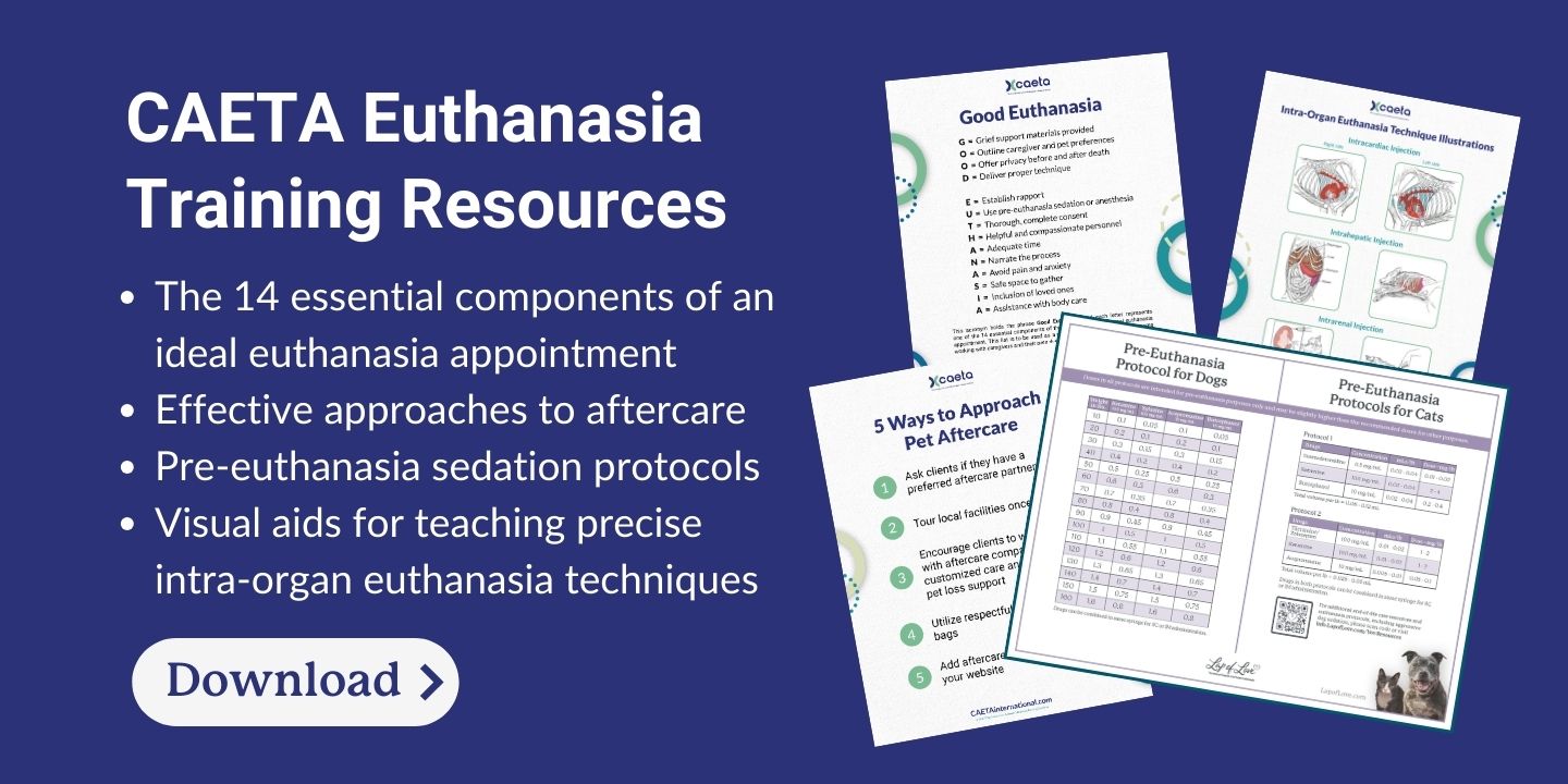 CAETA Euthanasia Training Resources1